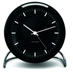 Arne Jacobsen Clocks Relojes De Escritorio Y Despertadores<Reloj de mesa AJ City Hall, Negro