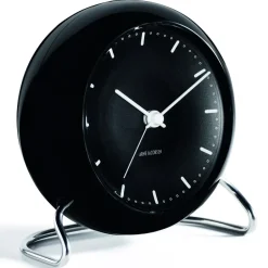 Arne Jacobsen Clocks Relojes De Escritorio Y Despertadores<Reloj de mesa AJ City Hall, Negro