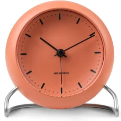 Arne Jacobsen Clocks Relojes De Escritorio Y Despertadores<Reloj de mesa AJ City Hall, Pale Naranja
