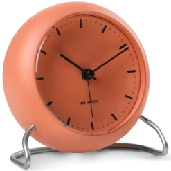 Arne Jacobsen Clocks Relojes De Escritorio Y Despertadores<Reloj de mesa AJ City Hall, Pale Naranja