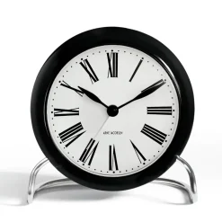 Arne Jacobsen Clocks Relojes De Escritorio Y Despertadores<Reloj de mesa AJ Roman, Negro