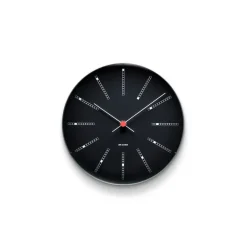 Arne Jacobsen Clocks Reloj de pared AJ Bankers , Ø 21 cm Negro Clearance