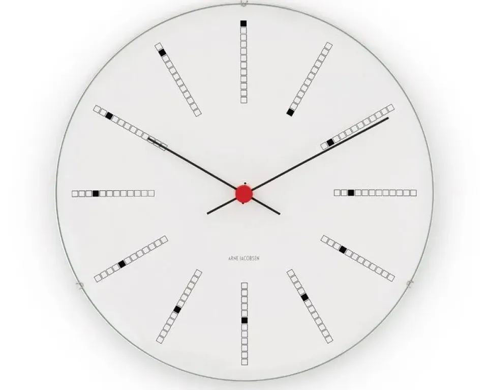 Arne Jacobsen Clocks Relojes De Pared<Reloj de pared AJ Bankers, Ø 48 cm Blanco