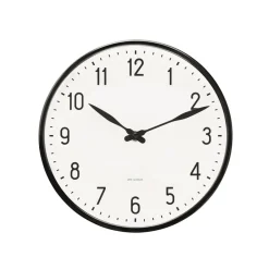 Arne Jacobsen Clocks Relojes De Pared<Reloj de pared AJ Station, Ø 21 cm Negro