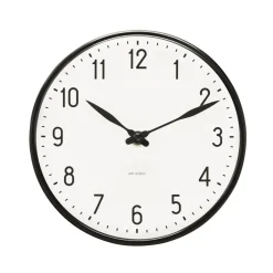 Arne Jacobsen Clocks Relojes De Pared<Reloj de pared AJ Station, Ø 16 cm Negro