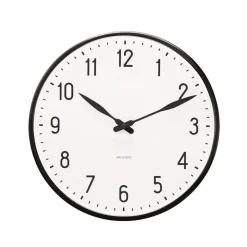 Arne Jacobsen Clocks Relojes De Pared<Reloj de pared AJ Station, Ø 29 cm NegroBlanco