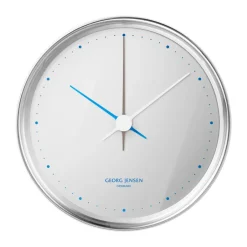 Georg Jensen Relojes De Pared<Reloj de pared Koppel Ø10 cm, Mirror Echo BlancoPlateado