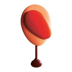 Design House Stockholm Relojes De Escritorio Y Despertadores<Reloj de pared Mellow Clock, Red Rojo