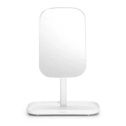 Brabantia Espejos De Mesa<ReNew Espejo con bandeja de almacenaje, Blanco