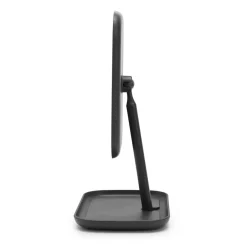Brabantia Espejos De Mesa<ReNew Espejo con bandeja de almacenaje, oscuro Gris