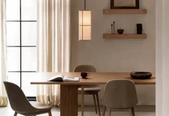 Audo Copenhagen Repisa Epoch 79 cm, Roble Beige New