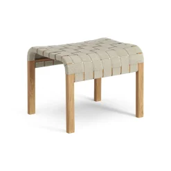 Swedese Sillones Y Reposapiés<Reposapiés Primo roble aceitado, natural Beige