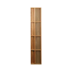 Scherlin Revistero 4 compartimentos, Roble aceitado Beige Sale