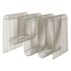 AYTM Revisteros<Revistero Curva, Taupe Beige
