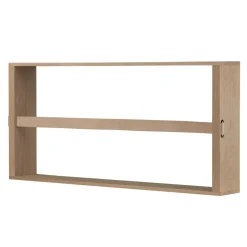 Fritz Hansen Revisteros<Revistero de pared Norr, roble Marrón