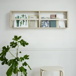 Fritz Hansen Revisteros<Revistero Norr 120 cm, roble Beige