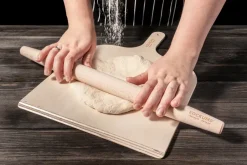 Kockums Jernverk Rodillos<Rodillo de cocina para pizza Kockums 46 cm, haya Beige
