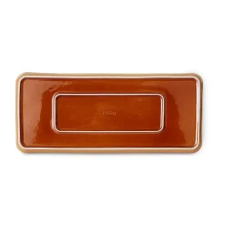 HKliving Bandejas Y Fuentes De Servir<70's plato para pastel 13,5x31,5 cm, Sunbeam Multi