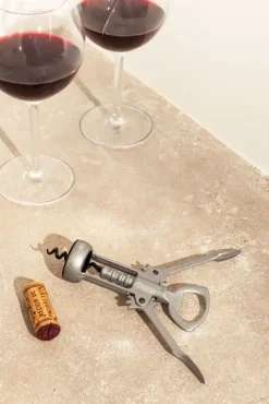 L'Atelier du Vin Sacacorchos Y Abrebotellas<Sacacorchos de alas De Gaulle, Plata Plateado