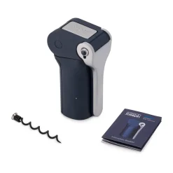 Joseph Joseph Sacacorchos de palanca Barwise compact 12,6 cm, Azul Discount