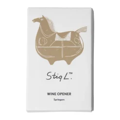 Pluto Design Sacacorchos Stig L Springare, Oro Color dorado Discount