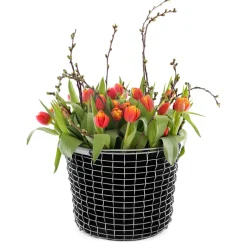 KORBO Saco para plantar 3 piezas, 16 L Negro Sale
