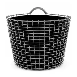 KORBO Saco para plantar 3 piezas, 24 L Negro