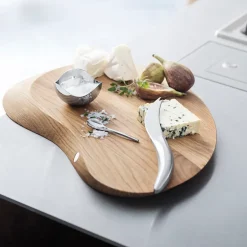 Georg Jensen Saleros Y Pimenteros<Salero con cuchara Bloom, acero inoxidable GrisPlateado