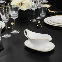 Villeroy & Boch Salseras<Salsera sin plato Anmut Gold, Blanco