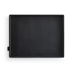Lékué Salvabandejas antiderrame de silicona 40x30 cm, Negro Best