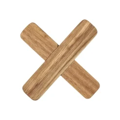 Nordwik Salvamantel 18 cm, Acacia Marrón Discount