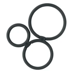 RIG-TIG Salvamanteles CIRCLES Ø13 cm, Negro Online