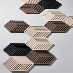 Zone Denmark Salvamanteles<Salvamanteles Hexagon, Desert Beige