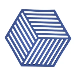 Zone Denmark Salvamanteles Hexagon, Indigo Azul Clearance