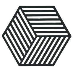 Zone Denmark Salvamanteles<Salvamanteles Hexagon, Negro