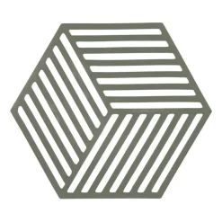 Zone Denmark Salvamanteles Hexagon, Olive Taupe Verde