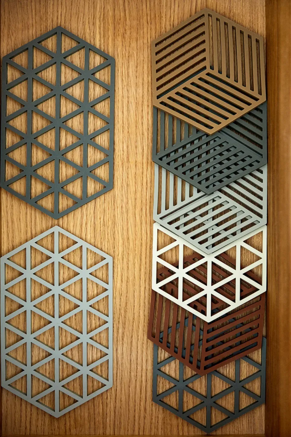 Zone Denmark Salvamanteles<Salvamanteles Hexagon, Terracotta Marrón