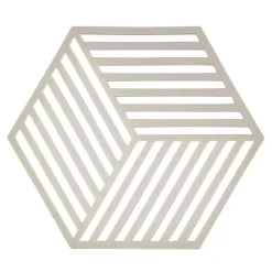 Zone Denmark Salvamanteles Hexagon, warm grey Gris Online