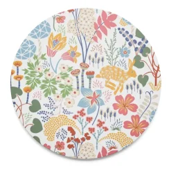 Arvidssons Textil Salvamanteles Lyckeflykt Ø21 cm, Multi
