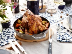 STAUB Salvamanteles<Salvamanteles magnético ovalado haya, 29 cm Marrón