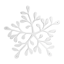 Cooee Design Salvamanteles Mistletoe Ø20 cm, Acero inoxidable Plateado Clearance