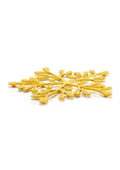 Cooee Design Salvamanteles<Salvamanteles Mistletoe Ø20 cm, Latón Color dorado