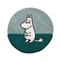 Klippan Yllefabrik Salvamanteles<Salvamanteles Moomin Ø21 cm, Azul