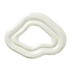 Broste Copenhagen Salvamanteles<Salvamanteles Nordic Vanilla, 19x25 cm Blanco