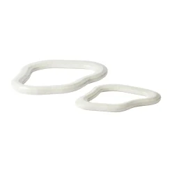 Broste Copenhagen Salvamanteles<Salvamanteles Nordic Vanilla, 19x25 cm Blanco