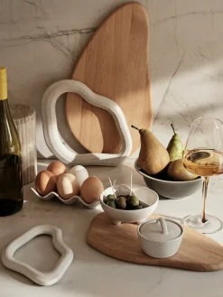 Broste Copenhagen Salvamanteles<Salvamanteles Nordic Vanilla, 19x25 cm Blanco