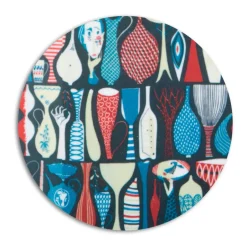 Opto Design Salvamanteles Pottery Stig Lindberg, Ø 21 cm Multi New