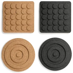 Born In Sweden Salvamanteles redondo Circle Ø20 cm, Marrón Best