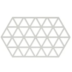 Zone Denmark Salvamanteles Triangle grande, Warm grey Gris Best