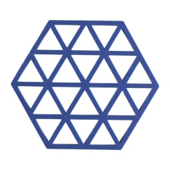 Zone Denmark Salvamanteles Triangle, Indigo Azul Outlet